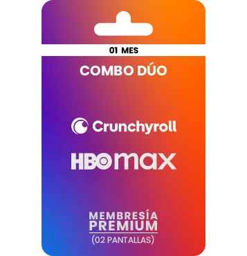 membresia_crunchyroll+hbo Dúo: Crunchyroll - HBO Max
